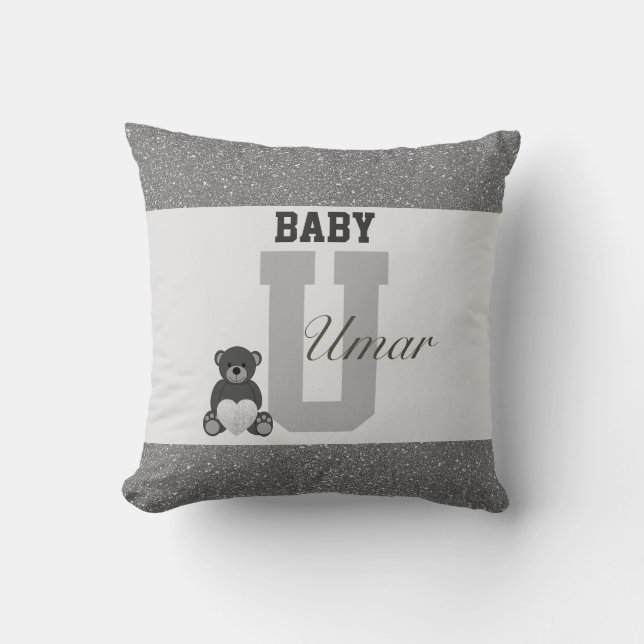 almohadas personalizadas de tipografía (Anverso)