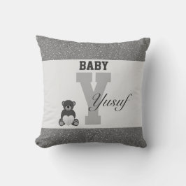 almohadas personalizadas de tipografía