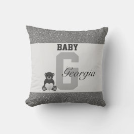 almohadas personalizadas de tipografía