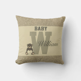 almohadas personalizadas de tipografía