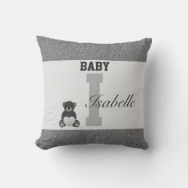 almohadas personalizadas de tipografía