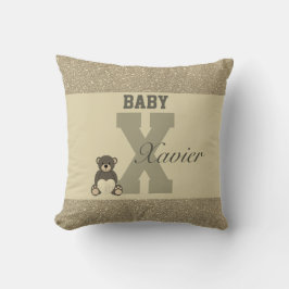almohadas personalizadas de tipografía