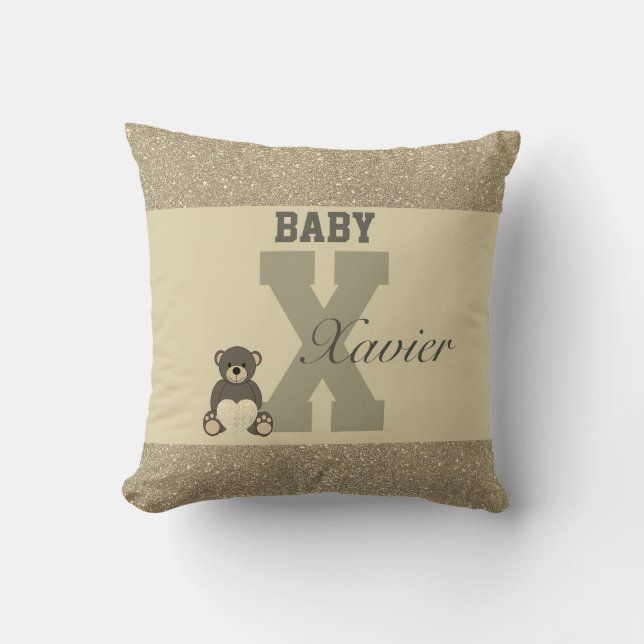 almohadas personalizadas de tipografía (Anverso)