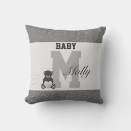 almohadas personalizadas de tipografía