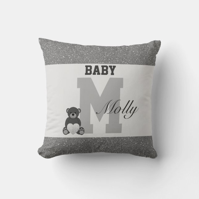 almohadas personalizadas de tipografía (Anverso)