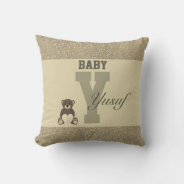 almohadas personalizadas de tipografía