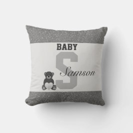 almohadas personalizadas de tipografía