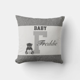 almohadas personalizadas de tipografía