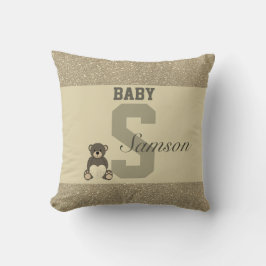 almohadas personalizadas de tipografía