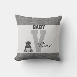 almohadas personalizadas de tipografía