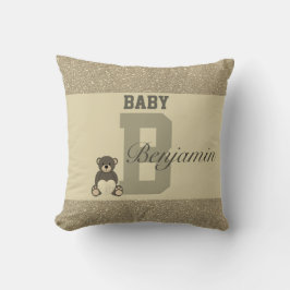 almohadas personalizadas de tipografía