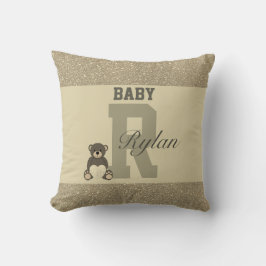 almohadas personalizadas de tipografía