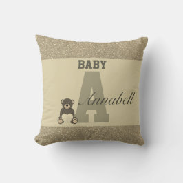 almohadas personalizadas de tipografía