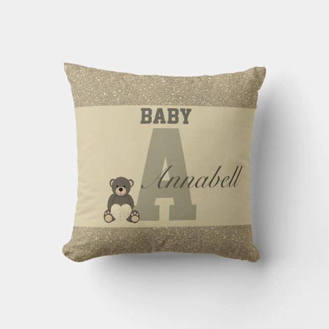 almohadas personalizadas de tipografía (Anverso)