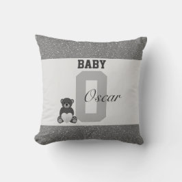 almohadas personalizadas de tipografía