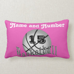 Almohadas personalizadas del baloncesto, sus