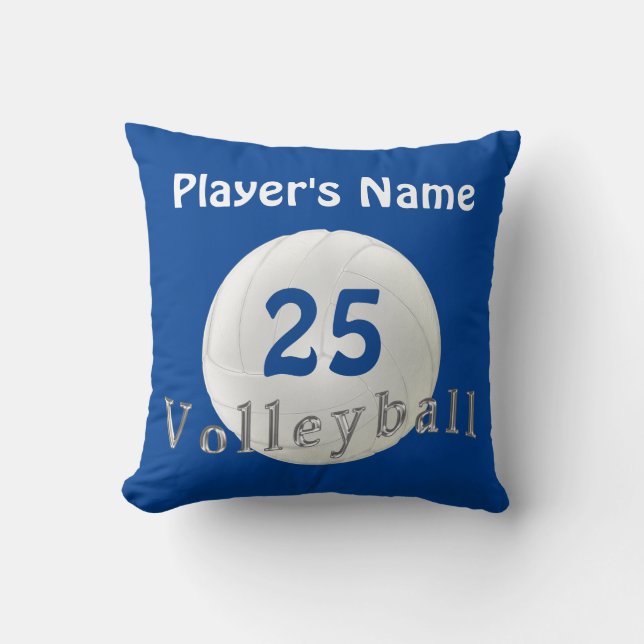 Almohadas personalizadas del voleibol, sus (Anverso)