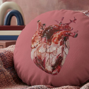 Almohadas Redondas Corazones