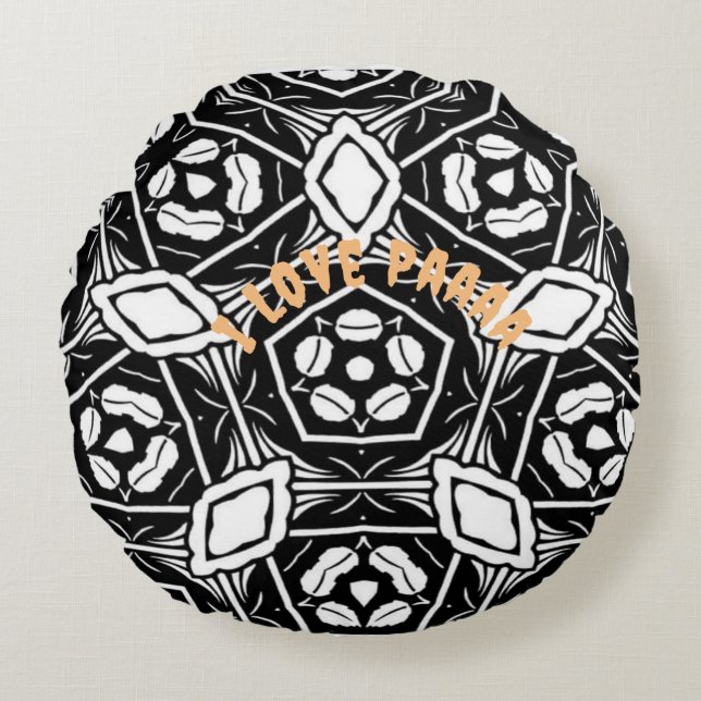 Almohadas redondas de lujo únicas en Paaa (Anverso)