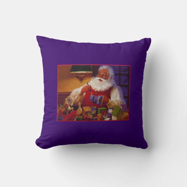 Almohadas Santa's Workshop American MoJo (Anverso)
