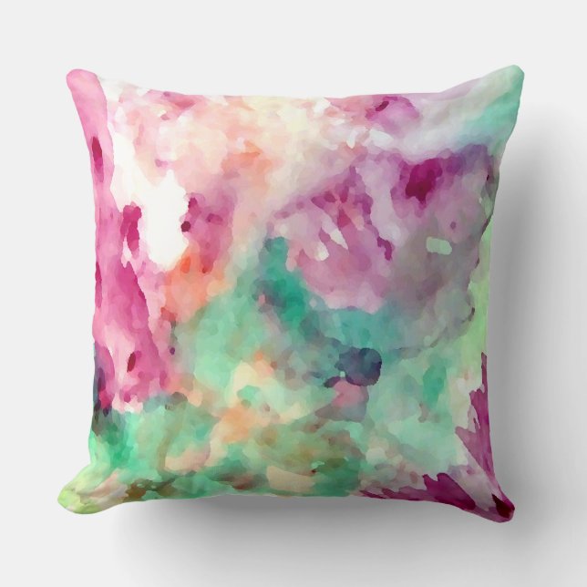 Almohadas suaves del extracto floral bonito de la (Anverso)