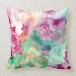 Almohadas suaves del extracto floral bonito de la