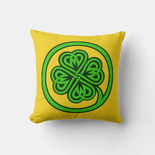 almohadas tribales de personalizado Shamrock