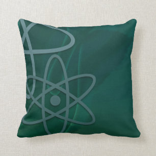 Almohadas verde azuladas atómicas