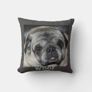 Almohadas Woof Pug