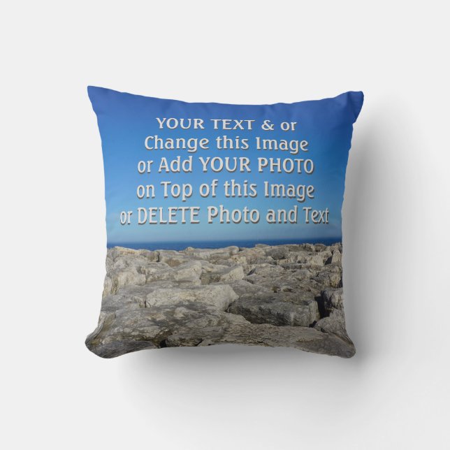 Almohadas y decoración personalizada de la casa La (Anverso)