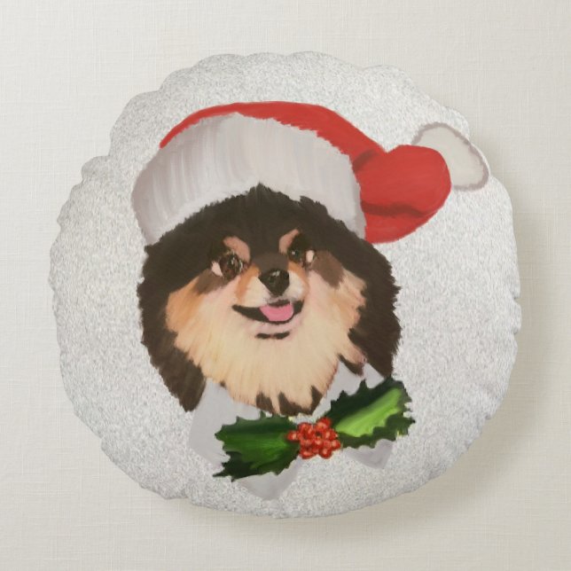 Almohadas y pufs con Navidades Yeontan (Anverso)