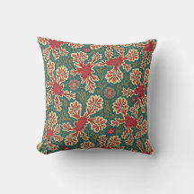 almohadilla de almohada con motivos florales