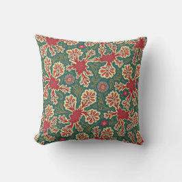 almohadilla de almohada con motivos florales
