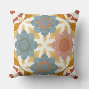 almohadilla de almohada con motivos florales