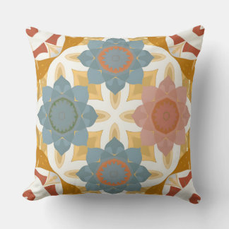 almohadilla de almohada con motivos florales