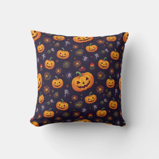 almohadilla de almohada de calabaza de Halloween