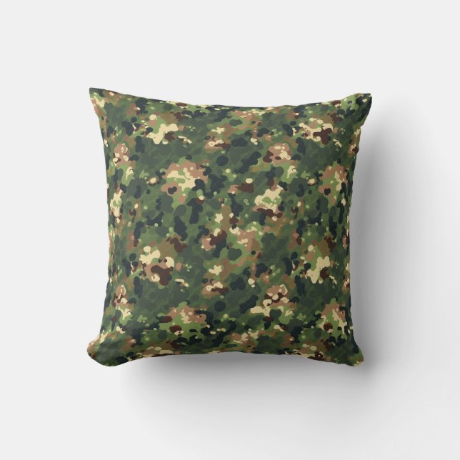 almohadilla de almohada de camuflaje (Anverso)