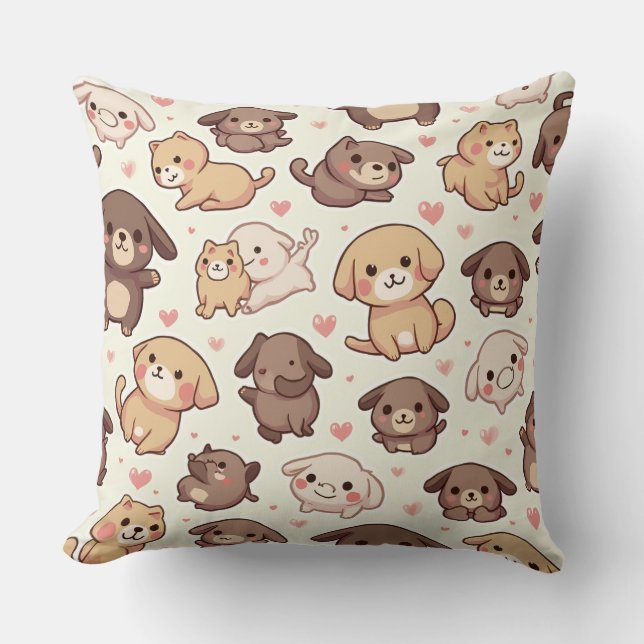 almohadilla de almohada de carácter suave (Anverso)