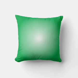 almohadilla de almohada de degradado verde
