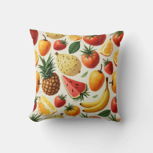 almohadilla de almohada de fruta