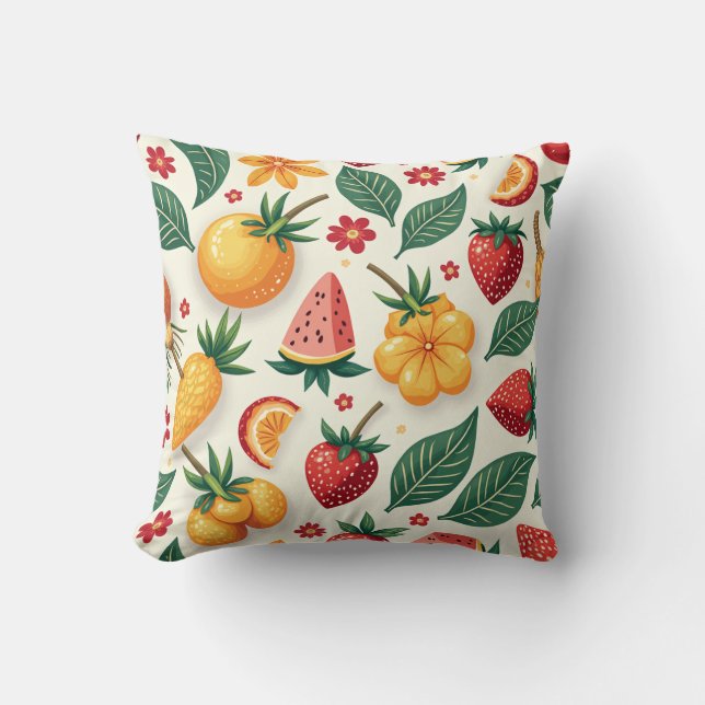 almohadilla de almohada de frutas de verano (Anverso)