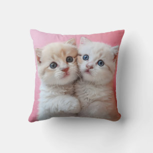 almohadilla de almohada de gatito suave