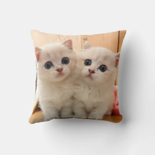almohadilla de almohada de gatito suave