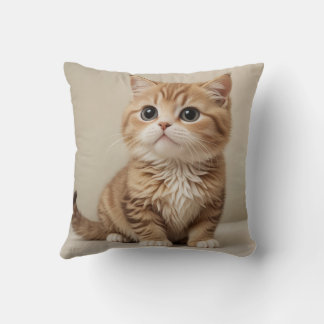 almohadilla de almohada de gatito suave