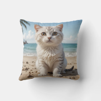 almohadilla de almohada de gatito suave