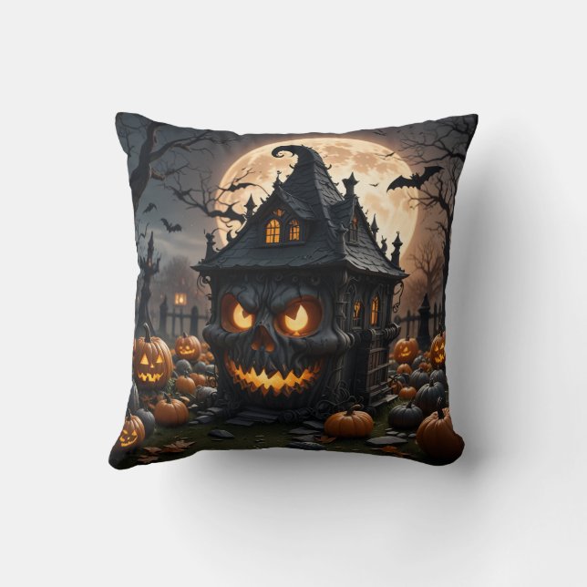 almohadilla de almohada de Halloween (Reverso)