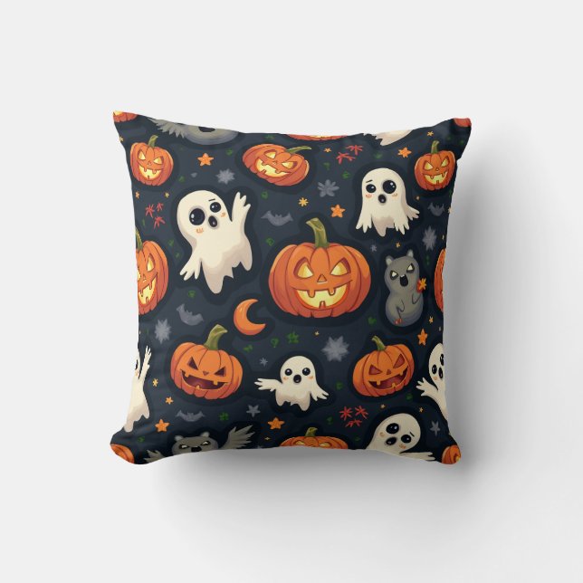 almohadilla de almohada de Halloween (Anverso)
