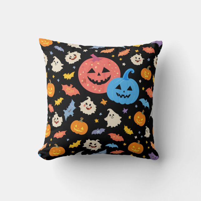 almohadilla de almohada de Halloween (Anverso)