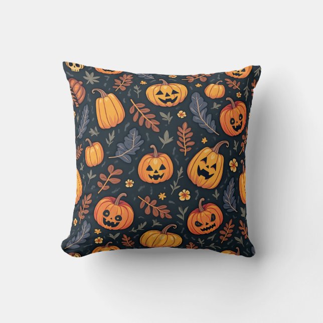 almohadilla de almohada de Halloween (Anverso)