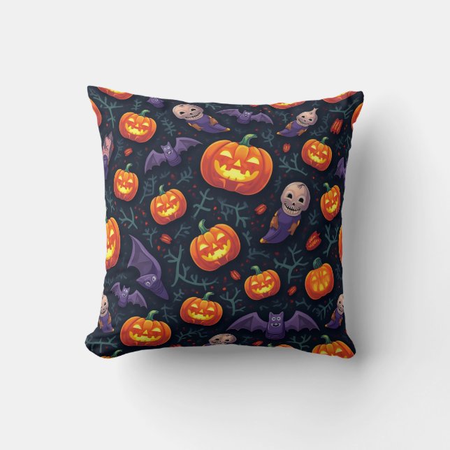 almohadilla de almohada de Halloween (Anverso)
